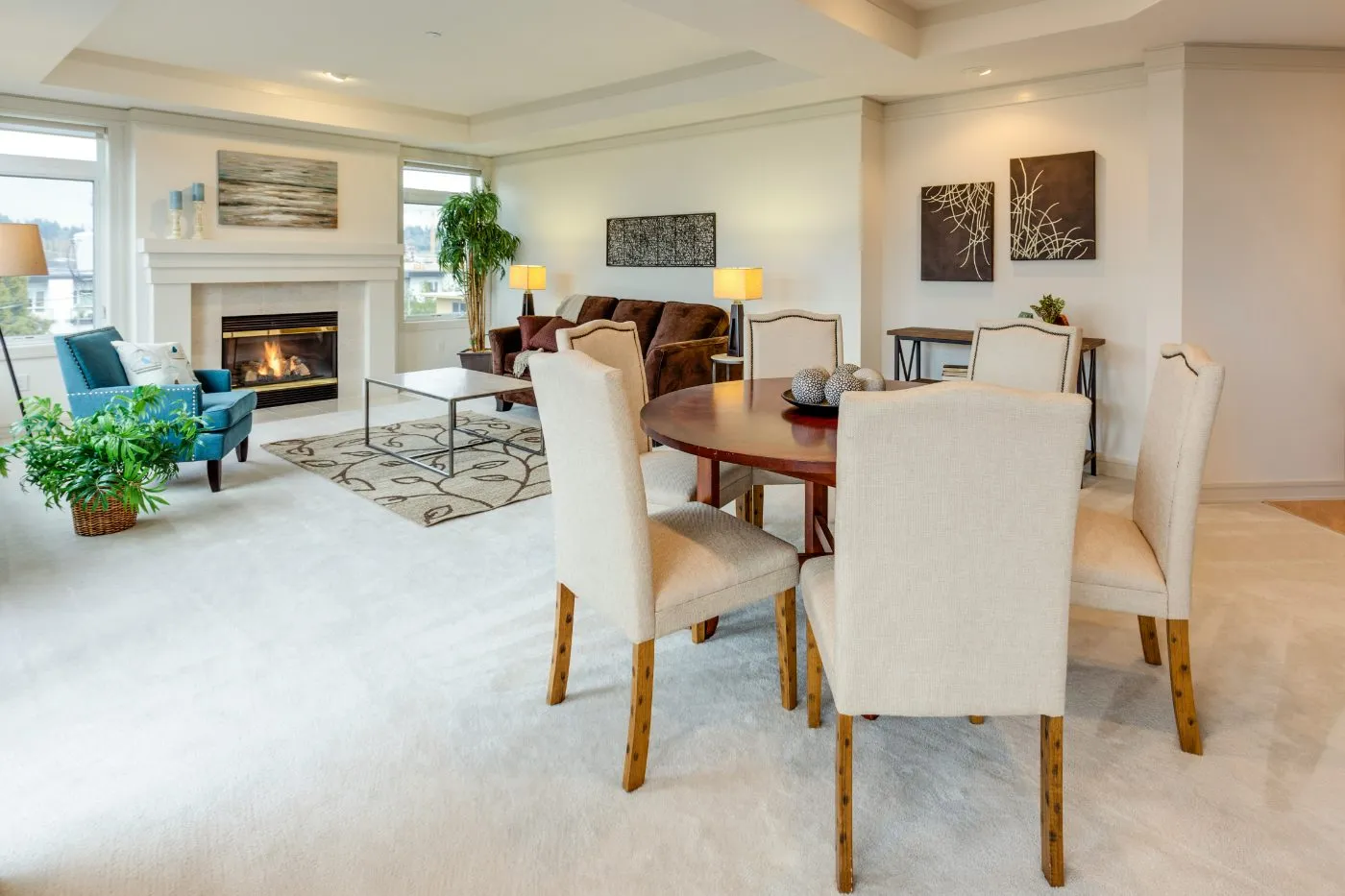Carpet flooring